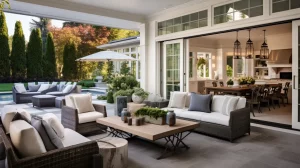 turning outdoor spaces into functional living areas