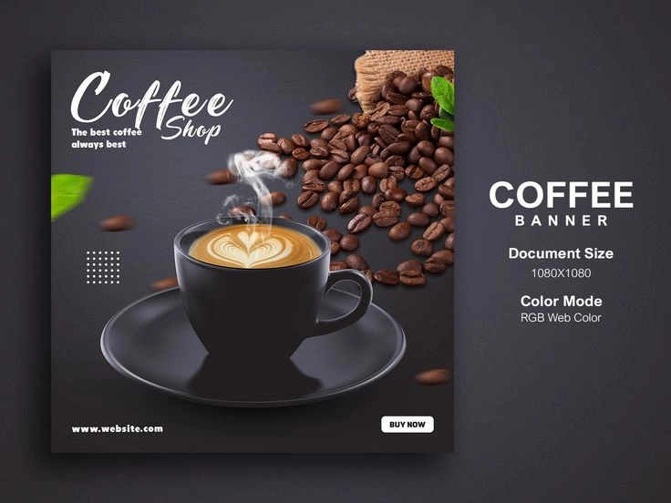 Cafe Banner Design to Boost Foot Traffic